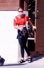 SOFIA RICHIE Heading to a Yoga Class in West Hollywood 10/12/2020