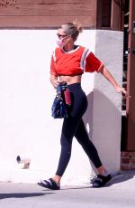 SOFIA RICHIE Heading to a Yoga Class in West Hollywood 10/12/2020