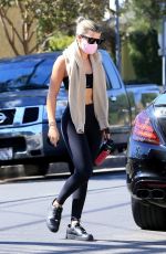 SOFIA RICHIE Heading to Yoga Class in West Hollywood 10/14/2020