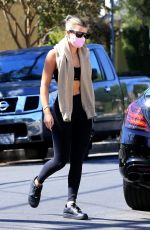 SOFIA RICHIE Heading to Yoga Class in West Hollywood 10/14/2020