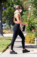 SOFIA RICHIE Heading to Yoga Class in West Hollywood 10/14/2020