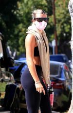 SOFIA RICHIE Heading to Yoga Class in West Hollywood 10/14/2020
