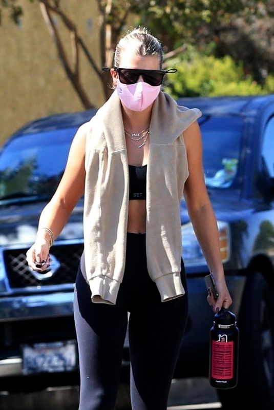 SOFIA RICHIE Heading to Yoga Class in West Hollywood 10/14/2020