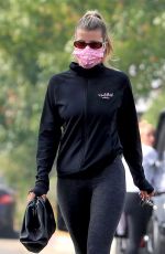SOFIA RICHIE Leaves Yoga Class in West Hollywood 10/21/2020