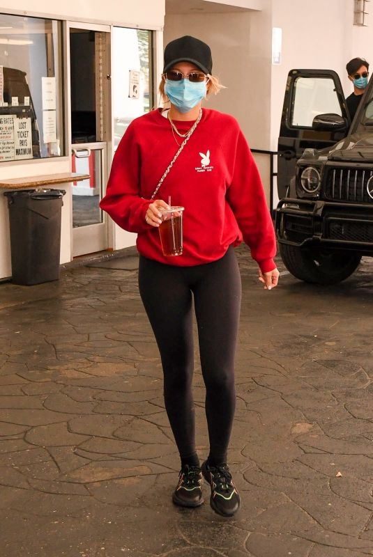 SOFIA RICHIE Out and About in Beverly Hills 10/27/2020