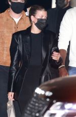 SOFIA RICHIE Out for Dinner with Mistery Man at Nobu in Malibu 10/17/2020