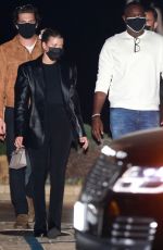 SOFIA RICHIE Out for Dinner with Mistery Man at Nobu in Malibu 10/17/2020