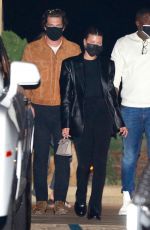 SOFIA RICHIE Out for Dinner with Mistery Man at Nobu in Malibu 10/17/2020