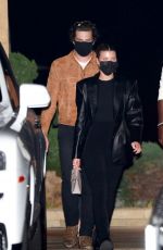 SOFIA RICHIE Out for Dinner with Mistery Man at Nobu in Malibu 10/17/2020