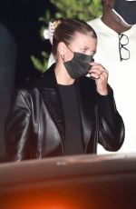 SOFIA RICHIE Out for Dinner with Mistery Man at Nobu in Malibu 10/17/2020