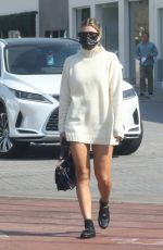 SOFIA RICHIE Out for Lunch at Tra Di Noi in Malibu 10/11/2020