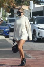 SOFIA RICHIE Out for Lunch at Tra Di Noi in Malibu 10/11/2020