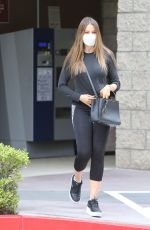 SOFIA VERGARA in Tights Out and About in Los Angeles 10/22/2020