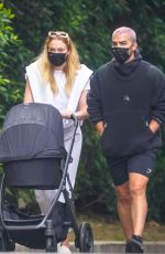 SOPHIE TURNER and Joe Jonas Out in Los Angeles 10/09/2020