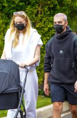 SOPHIE TURNER and Joe Jonas Out in Los Angeles 10/09/2020