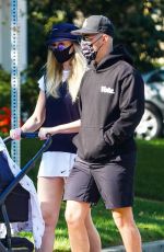 SOPHIE TURNER and Joe Jonas Out in Los Angeles 10/18/2020