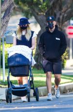 SOPHIE TURNER and Joe Jonas Out in Los Angeles 10/18/2020