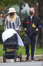 SOPHIE TURNER and Joe Jonas Out in Los Angeles 10/22/2020