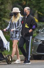 SOPHIE TURNER and Joe Jonas Out in Los Angeles 10/22/2020