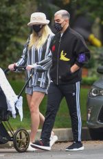 SOPHIE TURNER and Joe Jonas Out in Los Angeles 10/22/2020