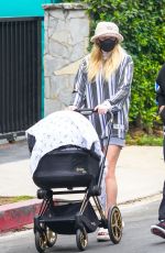 SOPHIE TURNER and Joe Jonas Out in Los Angeles 10/22/2020