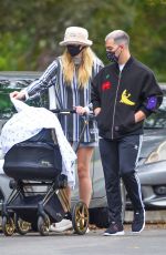 SOPHIE TURNER and Joe Jonas Out in Los Angeles 10/22/2020
