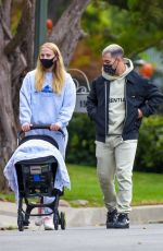 SOPHIE TURNER and Joe Jonas Out in Los Angeles 10/25/2020