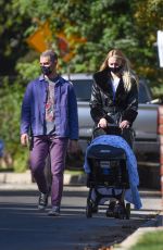 SOPHIE TURNER and Joe Jonas Out in Los Angeles 10/26/2020