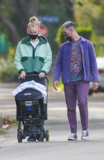 SOPHIE TURNER and Joe Jonas Out in Los Angeles 10/27/2020