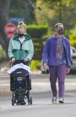 SOPHIE TURNER and Joe Jonas Out in Los Angeles 10/27/2020