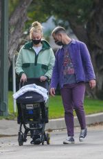 SOPHIE TURNER and Joe Jonas Out in Los Angeles 10/27/2020