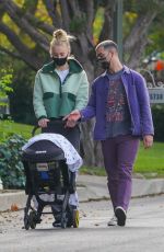 SOPHIE TURNER and Joe Jonas Out in Los Angeles 10/27/2020