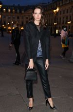 STACY MARTIN Arrives at Louis Vuitton Dinner Party in Paris 09/28/2020