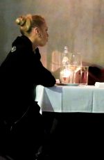 STELLA MAXWELL Out for Dinner with Friend in Los Angeles 10/20/2020