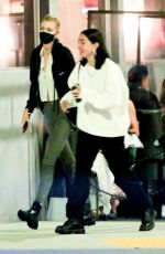 STELLA MAXWELL Out for Dinner with Friend in Los Angeles 10/20/2020