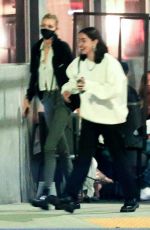 STELLA MAXWELL Out for Dinner with Friend in Los Angeles 10/20/2020