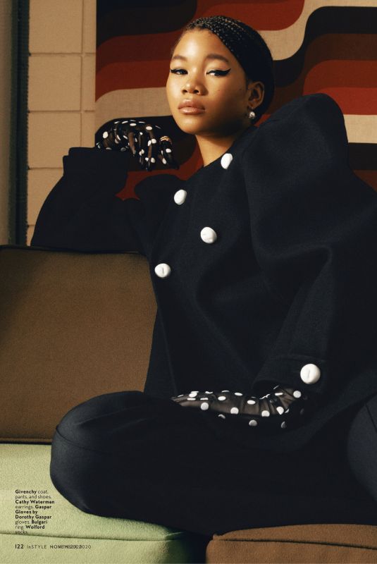 STORM REID in Iinstyle Magazine, November 2020