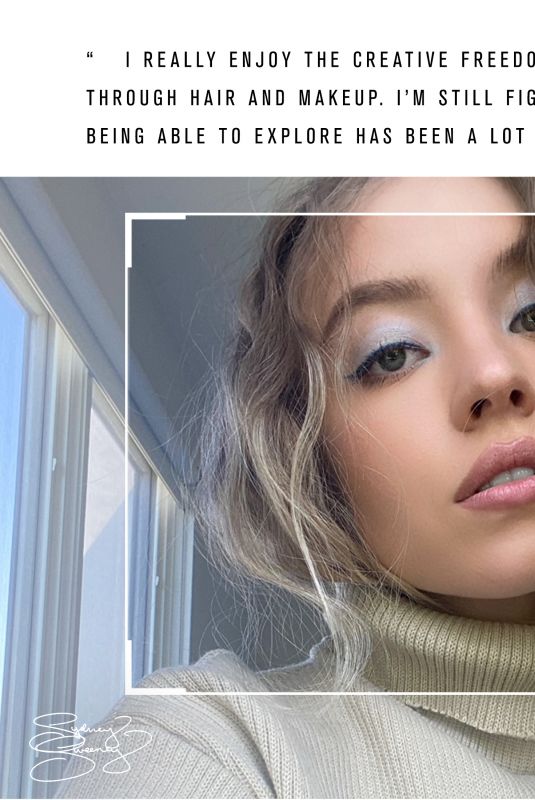 SYDNEY SWEENEY in Who What Wear, October 2020