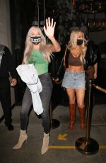 TANA MONGEAU at Catch LA in West Hollywood 10/25/2020