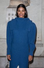 TINA KUNAKEY Arrives at Isabel Marant Spring/Summer 2021 Fashion Show in Paris 10/01/2020