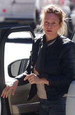 UMA THURMAN Out and About in New York 10/24/2020