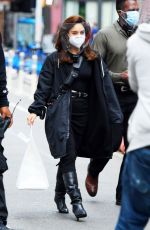 VANESSA HUDGENS on the Set of Tick, Tick... Boom! in New York 10/21/2020