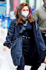VANESSA HUDGENS on the Set of Tick, Tick... Boom! in New York 10/21/2020