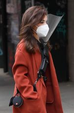 VANESSA HUDGENS on the Set of Tick, Tick... Boom! in New York 10/22/2020