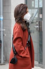 VANESSA HUDGENS on the Set of Tick, Tick... Boom! in New York 10/22/2020