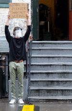 VANESSA HUDGENS on the Set of Tick, Tick... Boom! in New York 10/26/2020