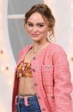 VANESSA PARADIS and LILY-ROSE DEPP at Chanel Photocall at Paris Fashion Week 10/06/2020