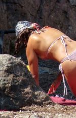 VANESSA WHITE in Bikini on the Beach in Mallorca 08/27/2020
