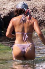 VANESSA WHITE in Bikini on the Beach in Mallorca 08/27/2020
