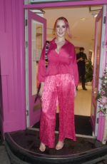 VICTORIA CLAY at Private View of Sophie Tea Art in London 10/28/2020